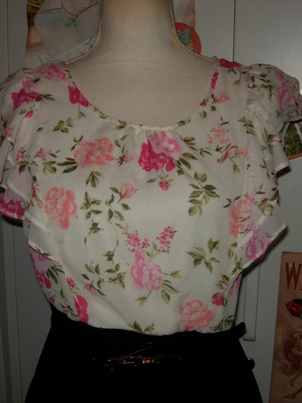 ALYX Ruffle Trimmed Dress With Belt 4 - Picture 3 of 6